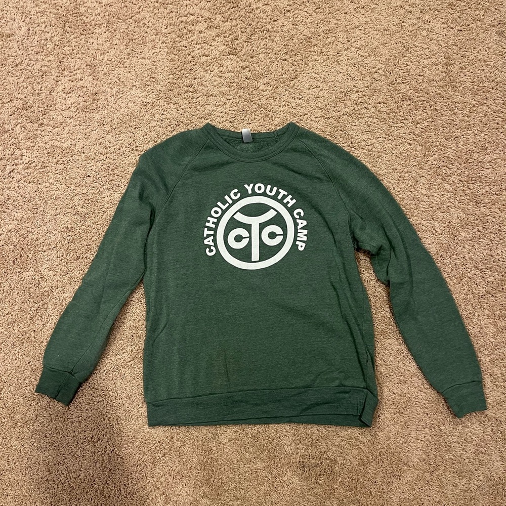 Green Catholic Youth Camp Sweatshirt